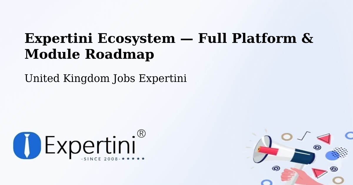 Expertini Ecosystem — Full Platform & Module Roadmap – Braintree